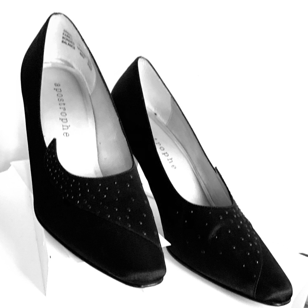 Vintage Apostrophe shoes with Rhinestone